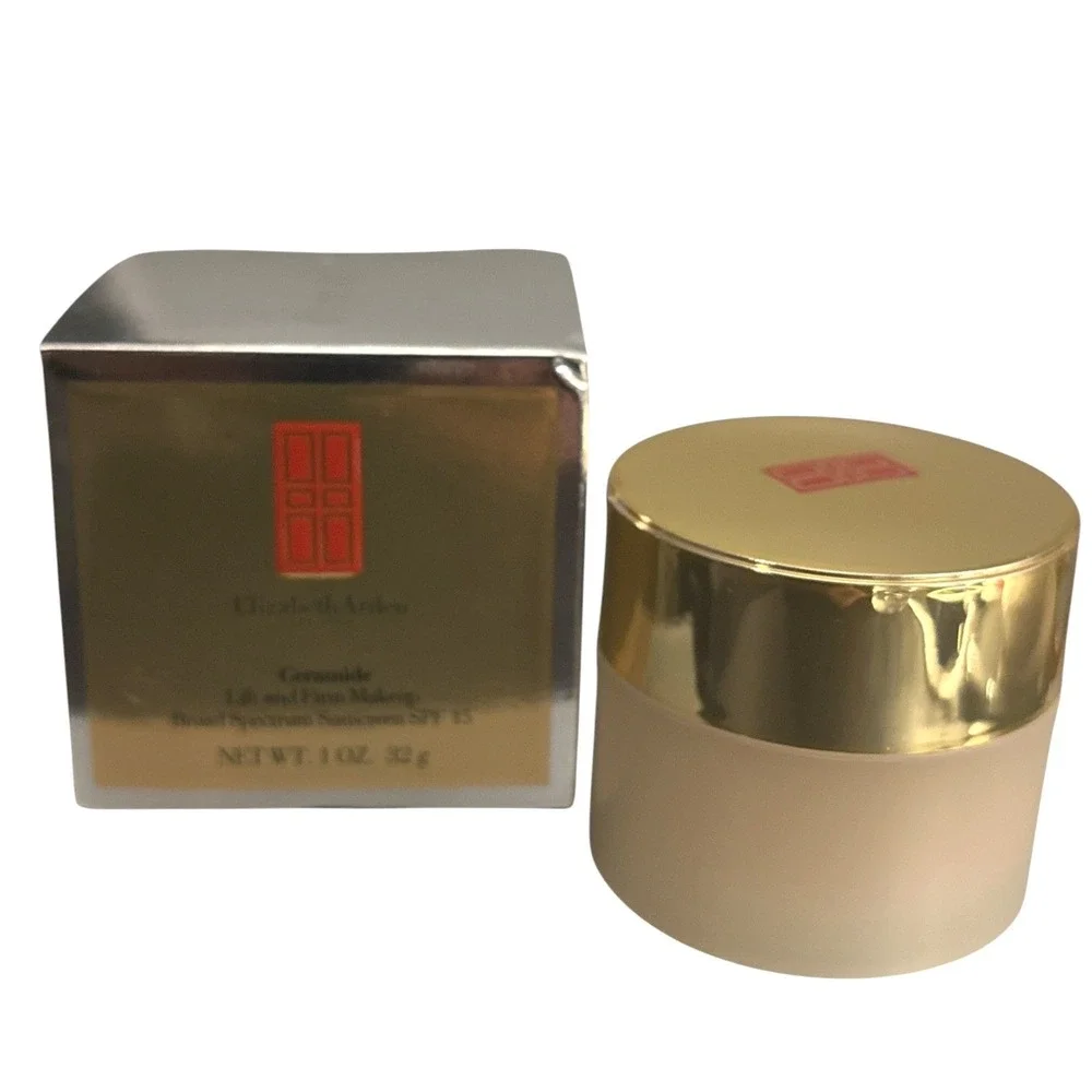 Elizabeth Arden Ceramide Lift and Firm Makeup SPF 15 Warm Bronze 14 1oz 32g NIB